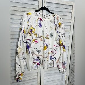 Alysi 100% Silk Women’s Blouse